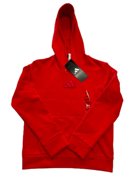 adidas Other - Adidas youth medium 10/12 red pullover hoodie sweatshirt new with tags